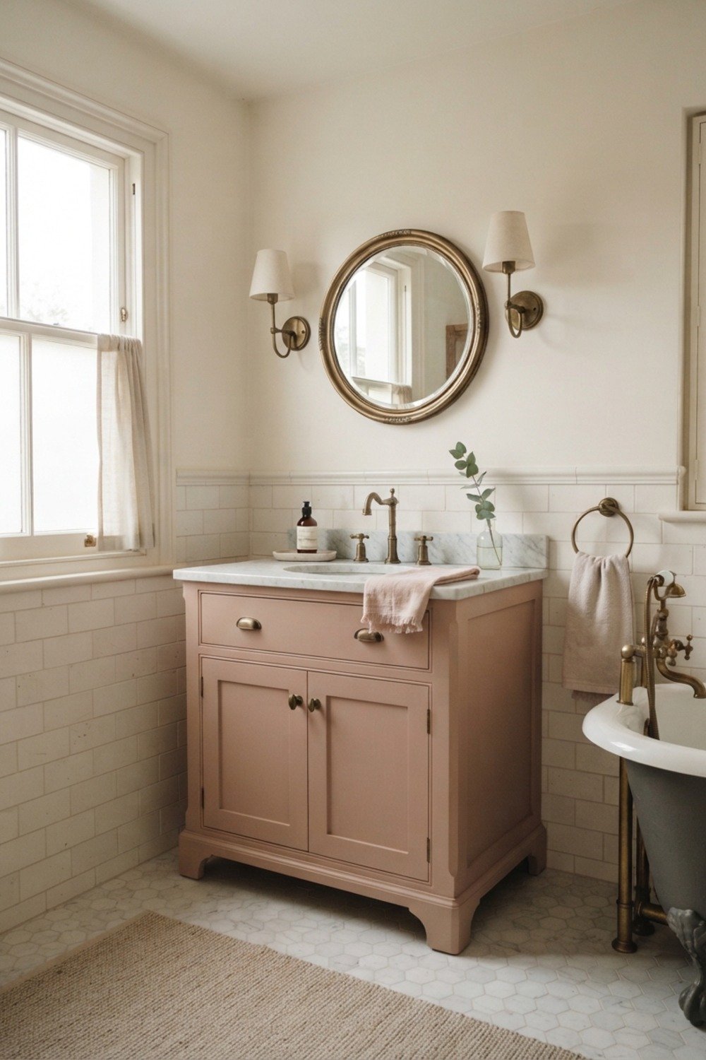 5. Dusty blush, with some caution