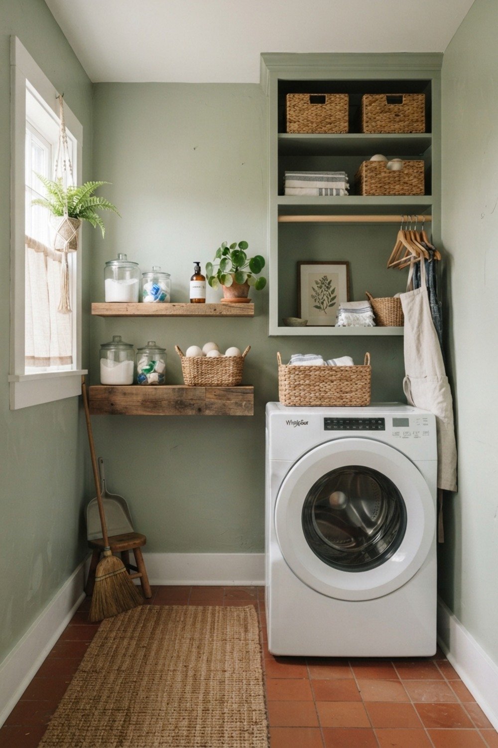 14. Comfort Gray against Pure White trim