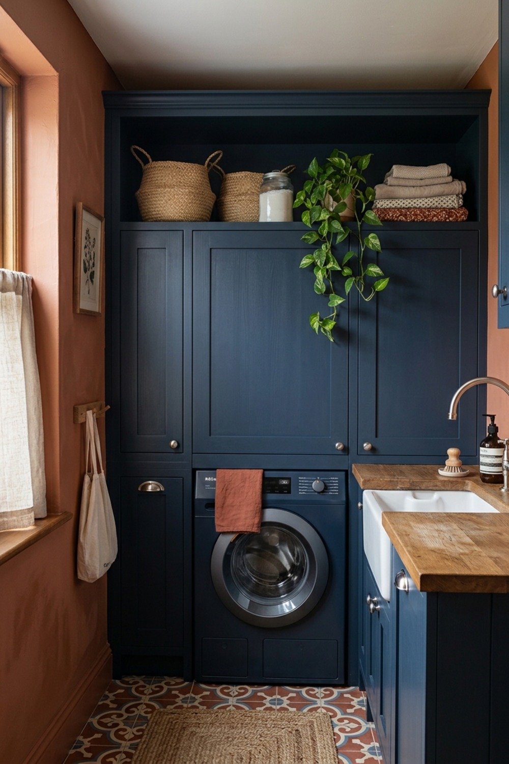 18. Naval with brushed nickel hardware