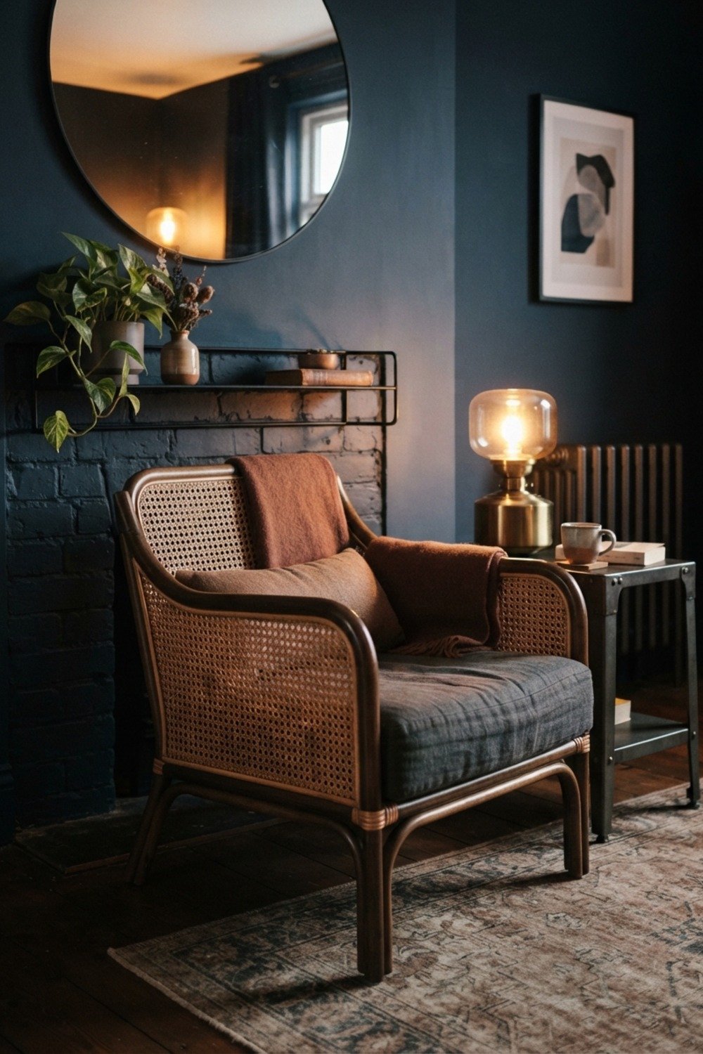 16. Rattan and cane for lightness