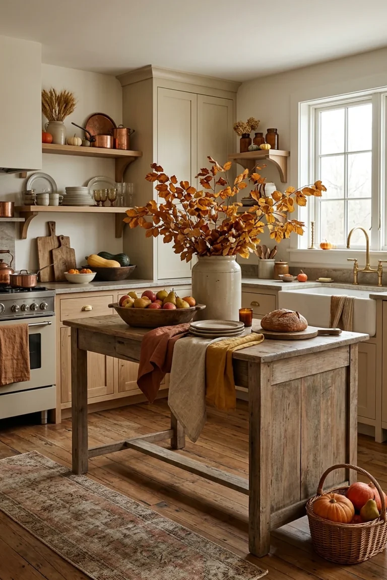 Autumn Kitchen Decorating