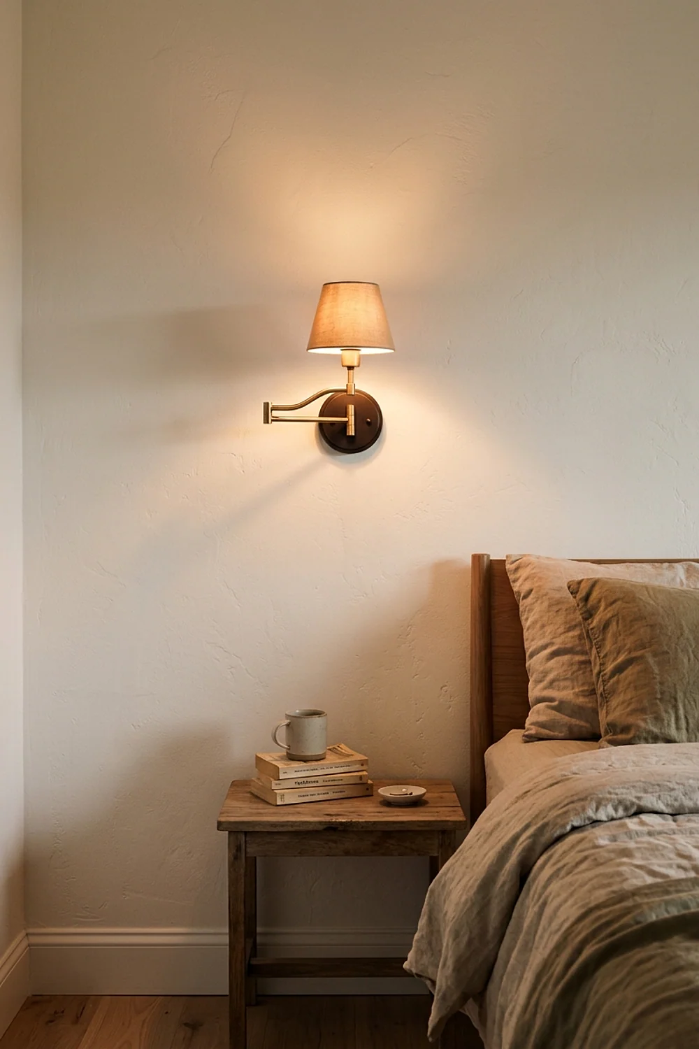 Wall sconces mounted 60 inches above