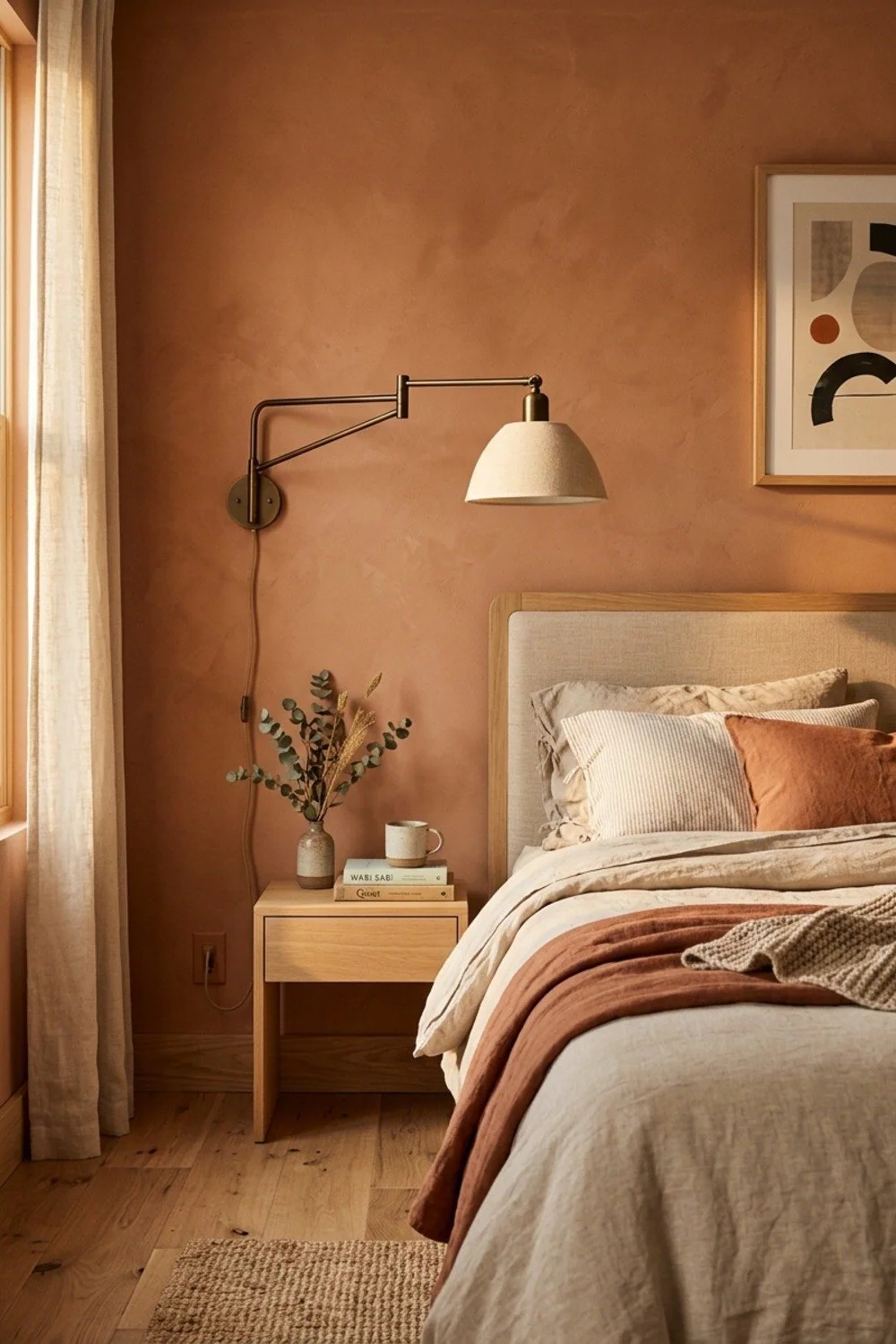 Plug-in swing-arm sconces