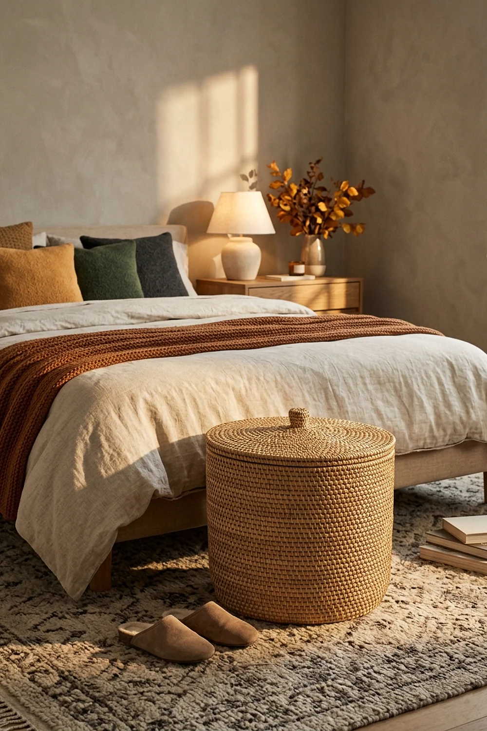 Lidded basket