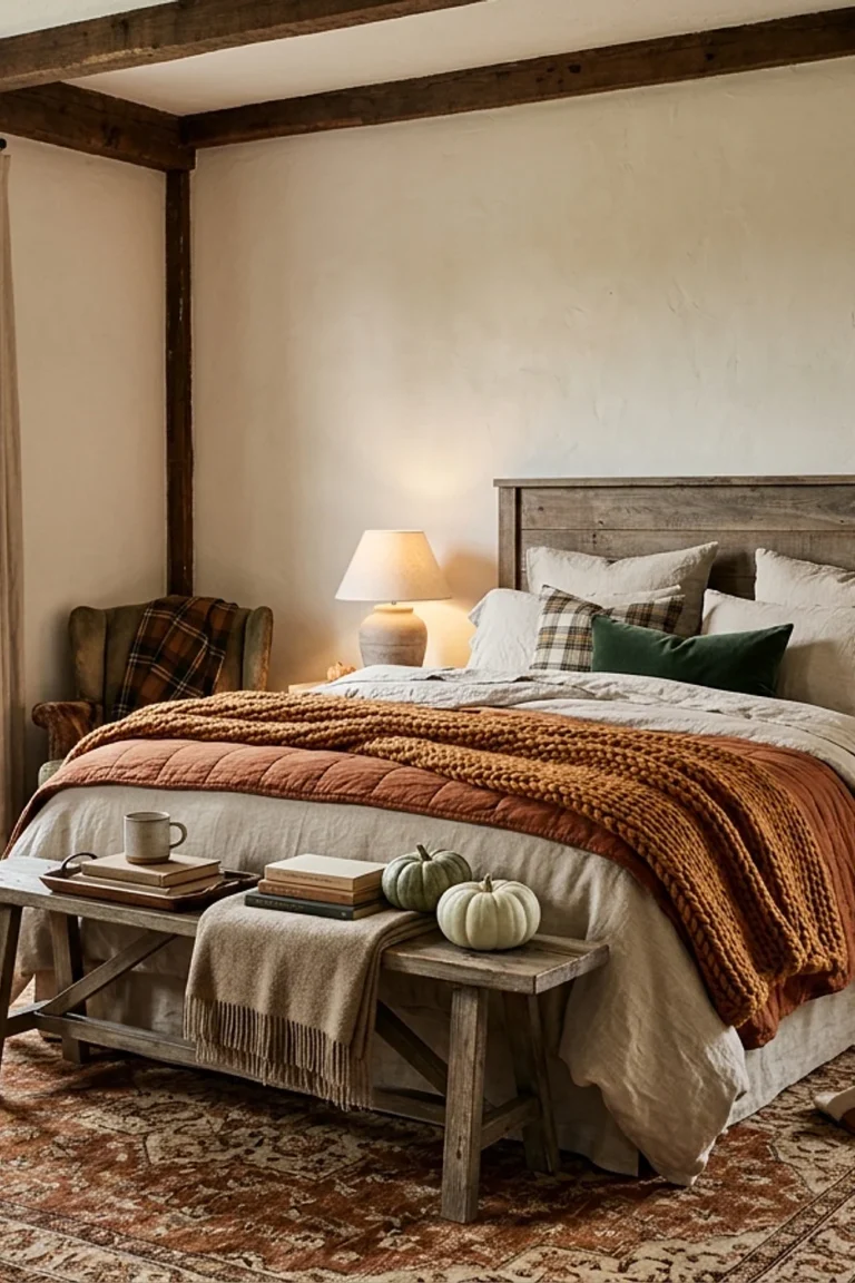 Cozy Fall Bedroom Decor