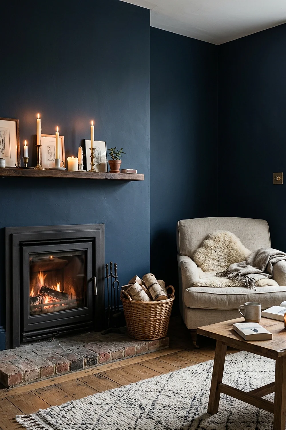 Dimmer and real candles