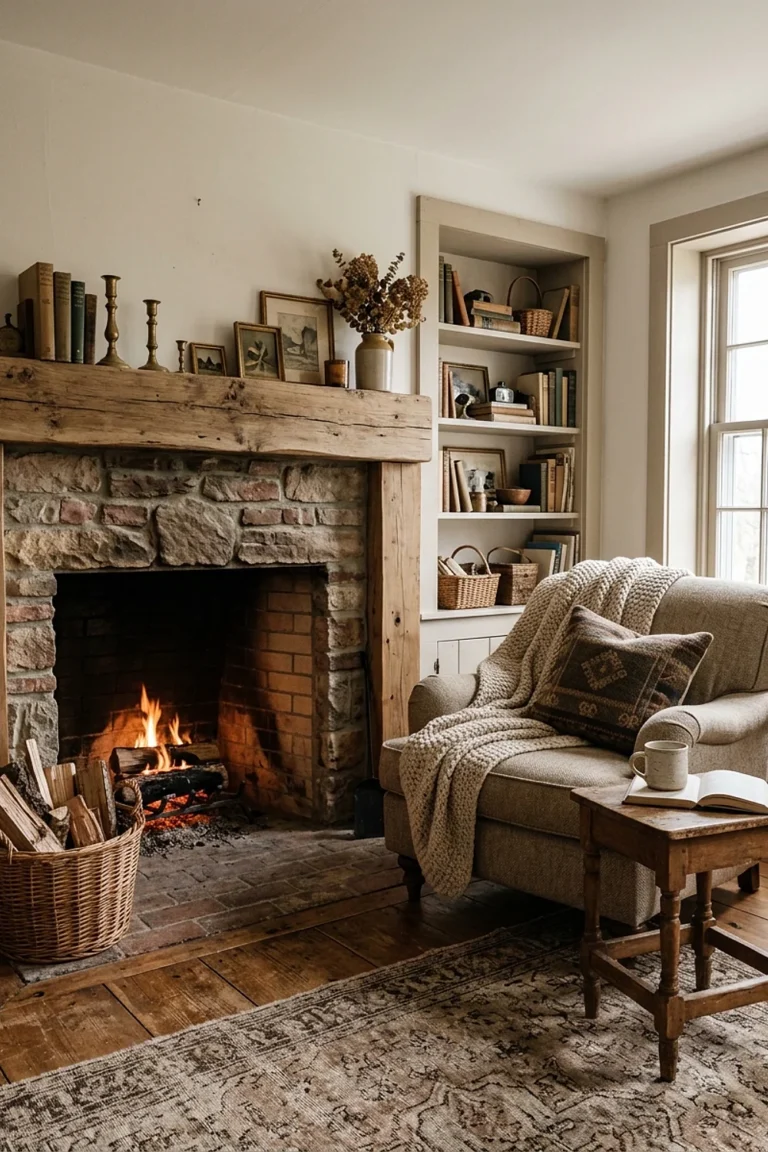 Cozy Fireplace Nook Ideas