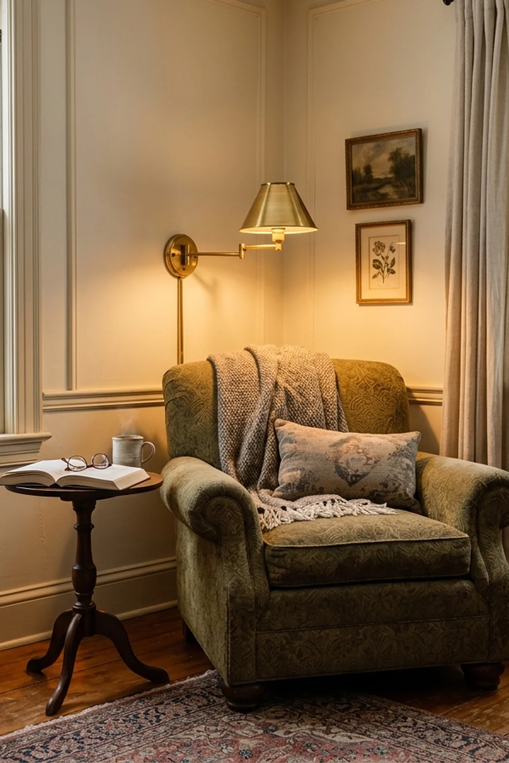 Swing-arm lamp