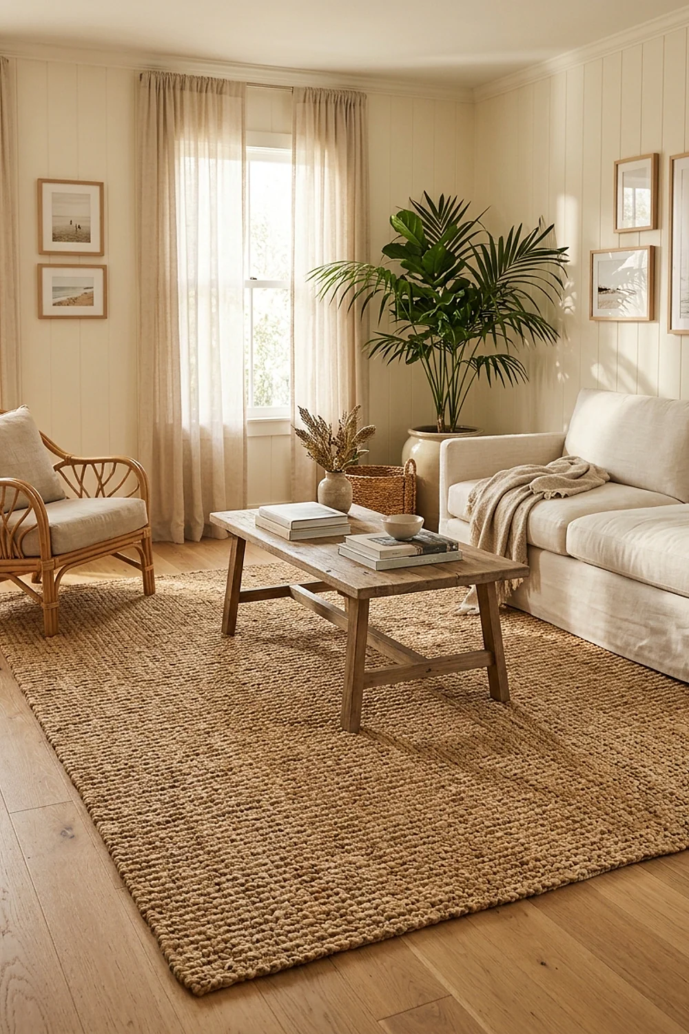 Jute rug