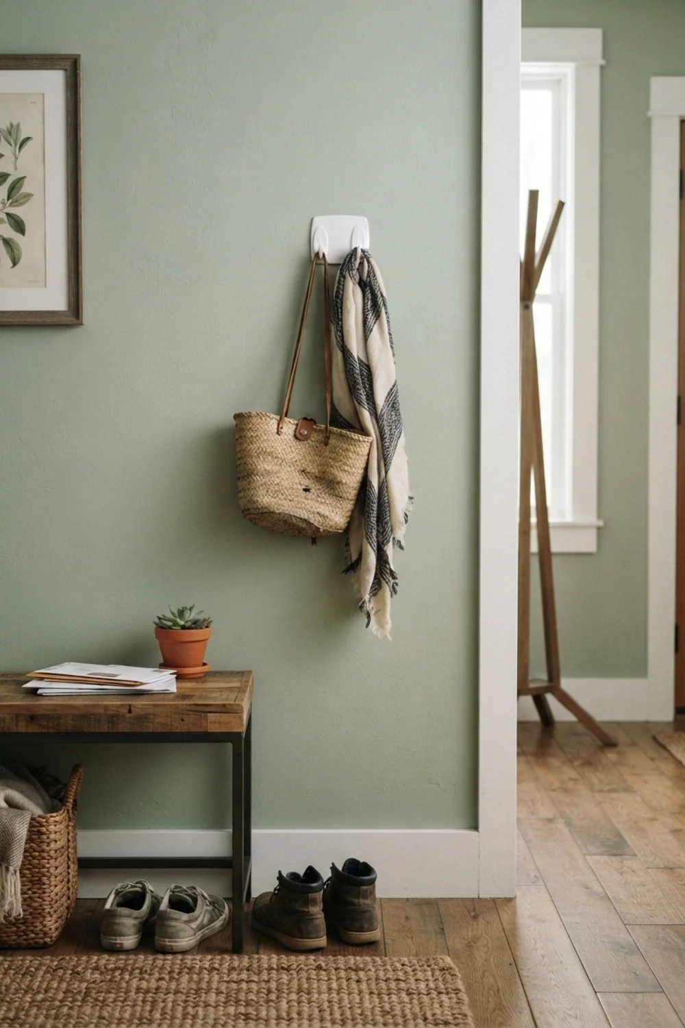 Adhesive hooks