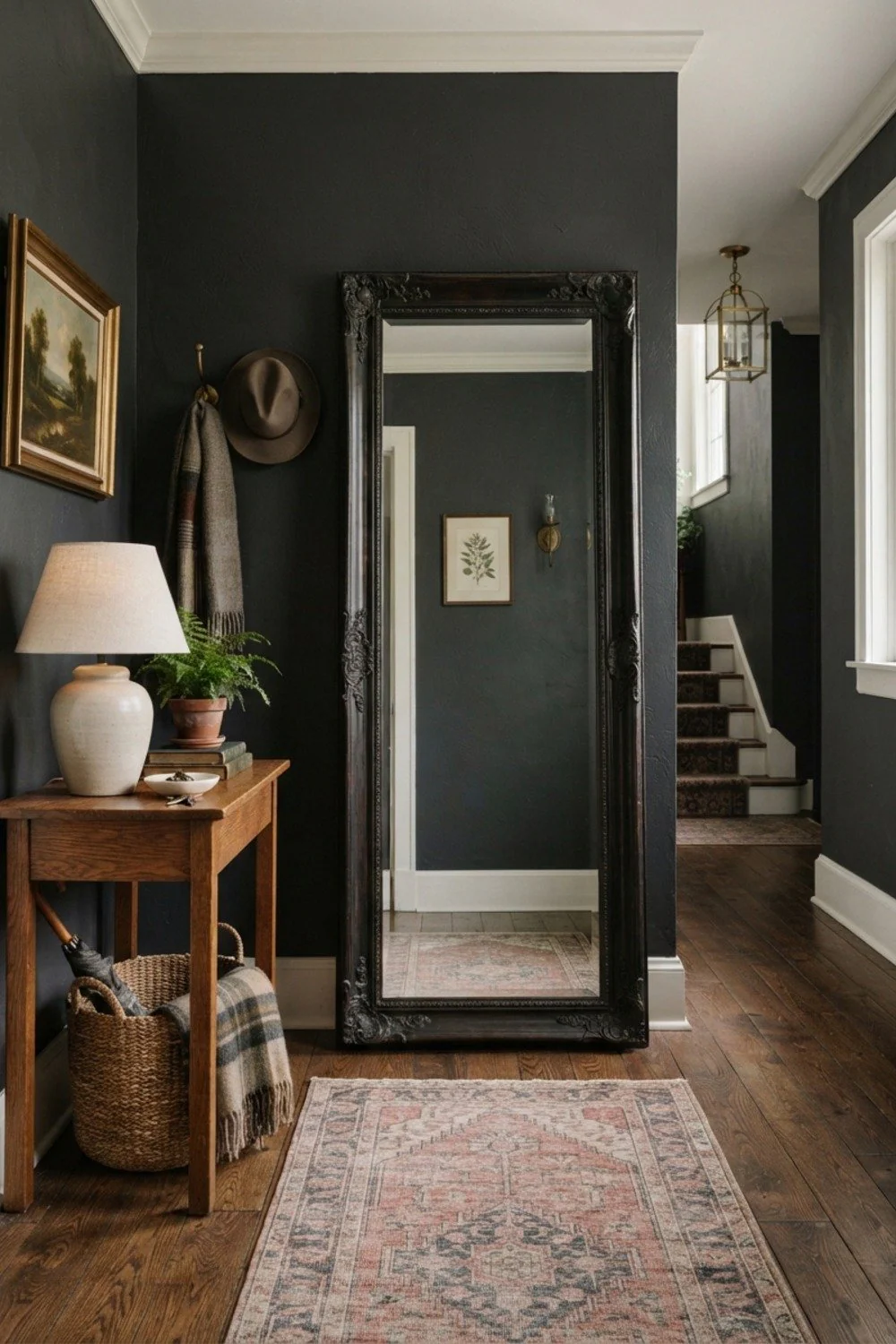 22x65-inch leaning mirror