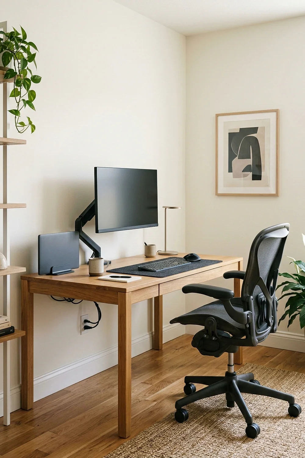 Place the monitor an arm's length