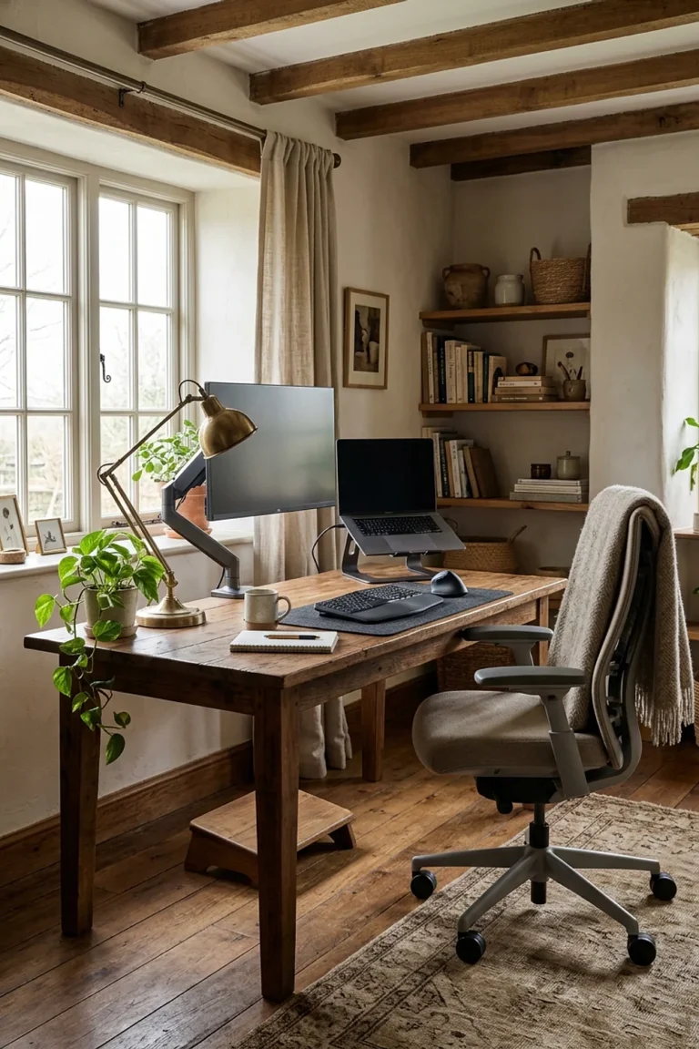 Ergonomic Home Office Setup