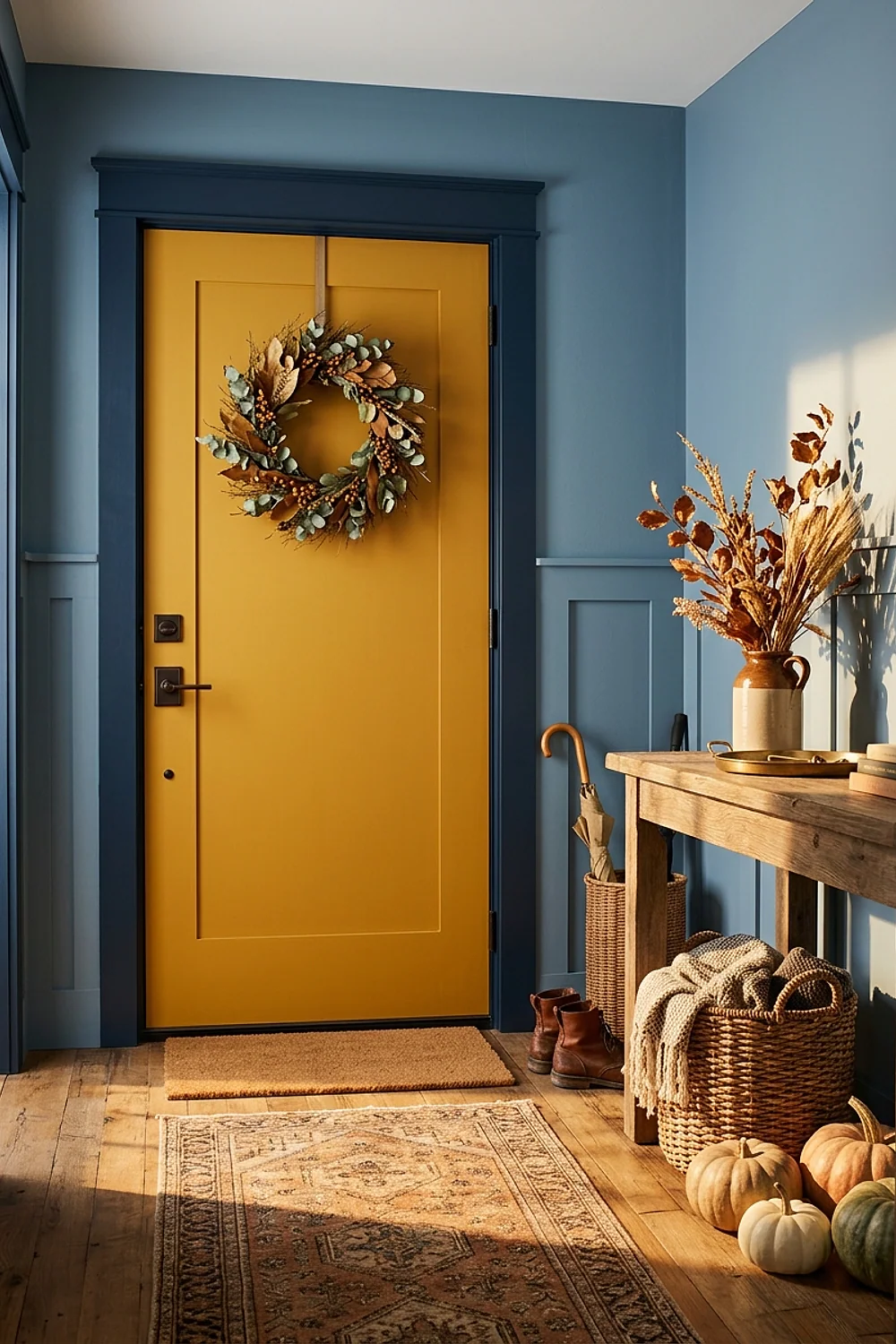 Mustard door
