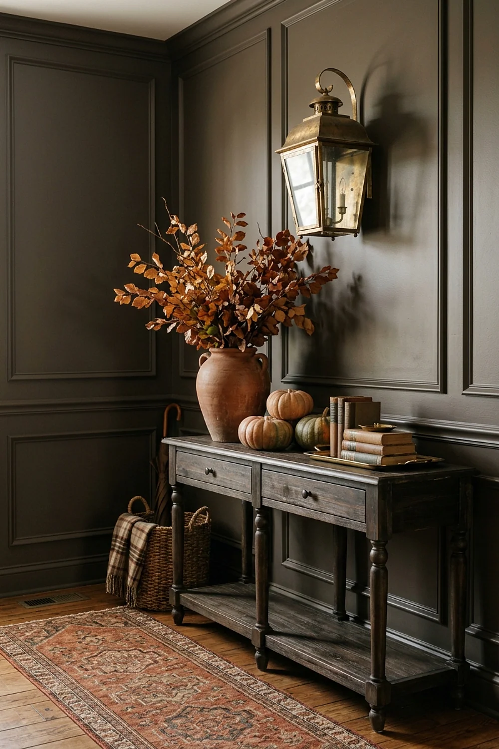 Urbane Bronze walls