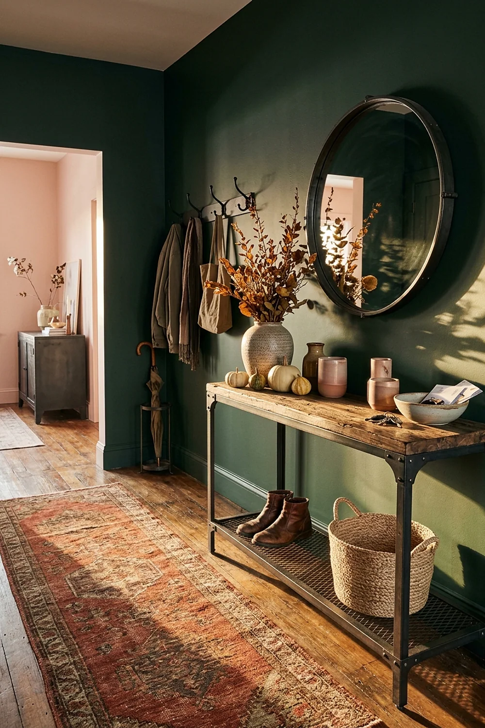 Studio Green walls