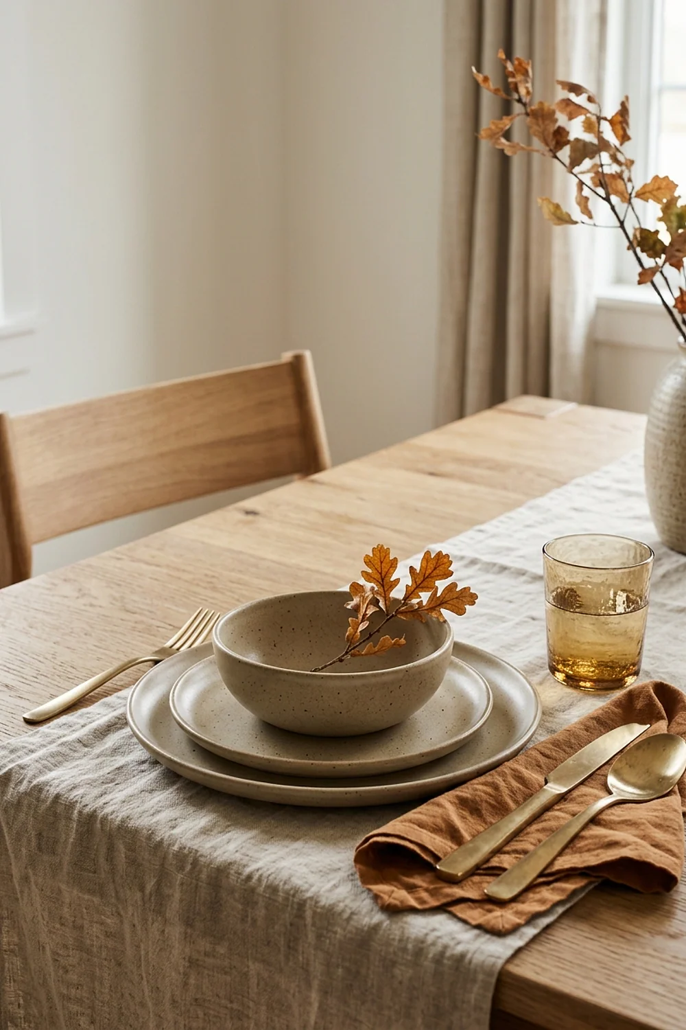 Brass flatware