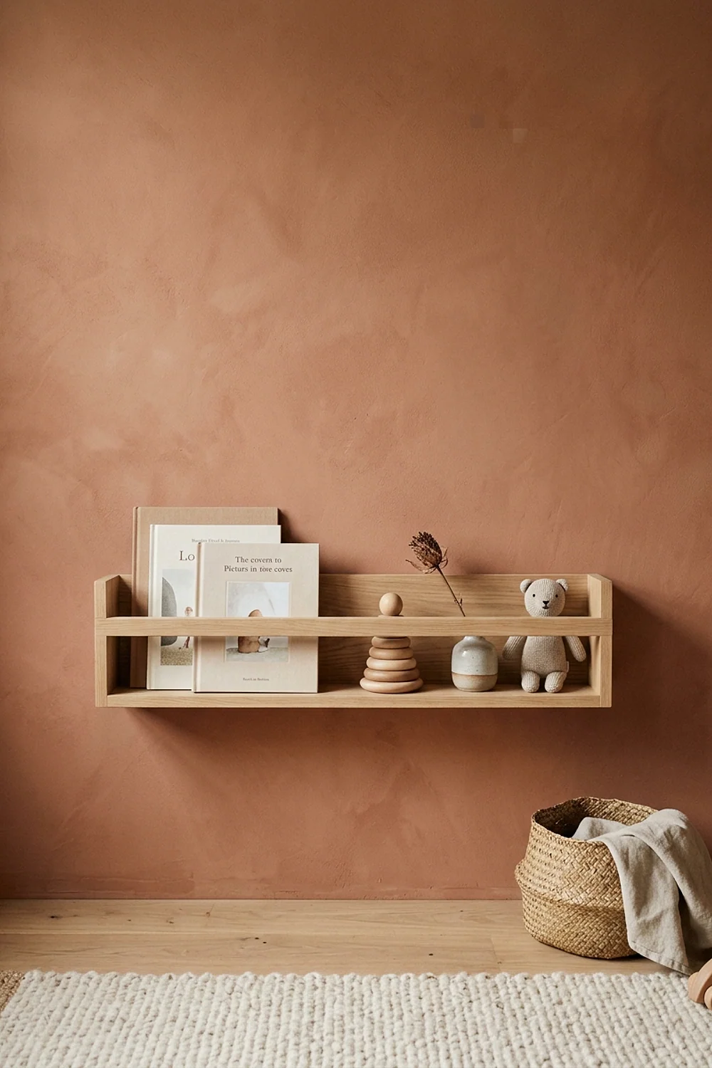 Low 24-inch shelf