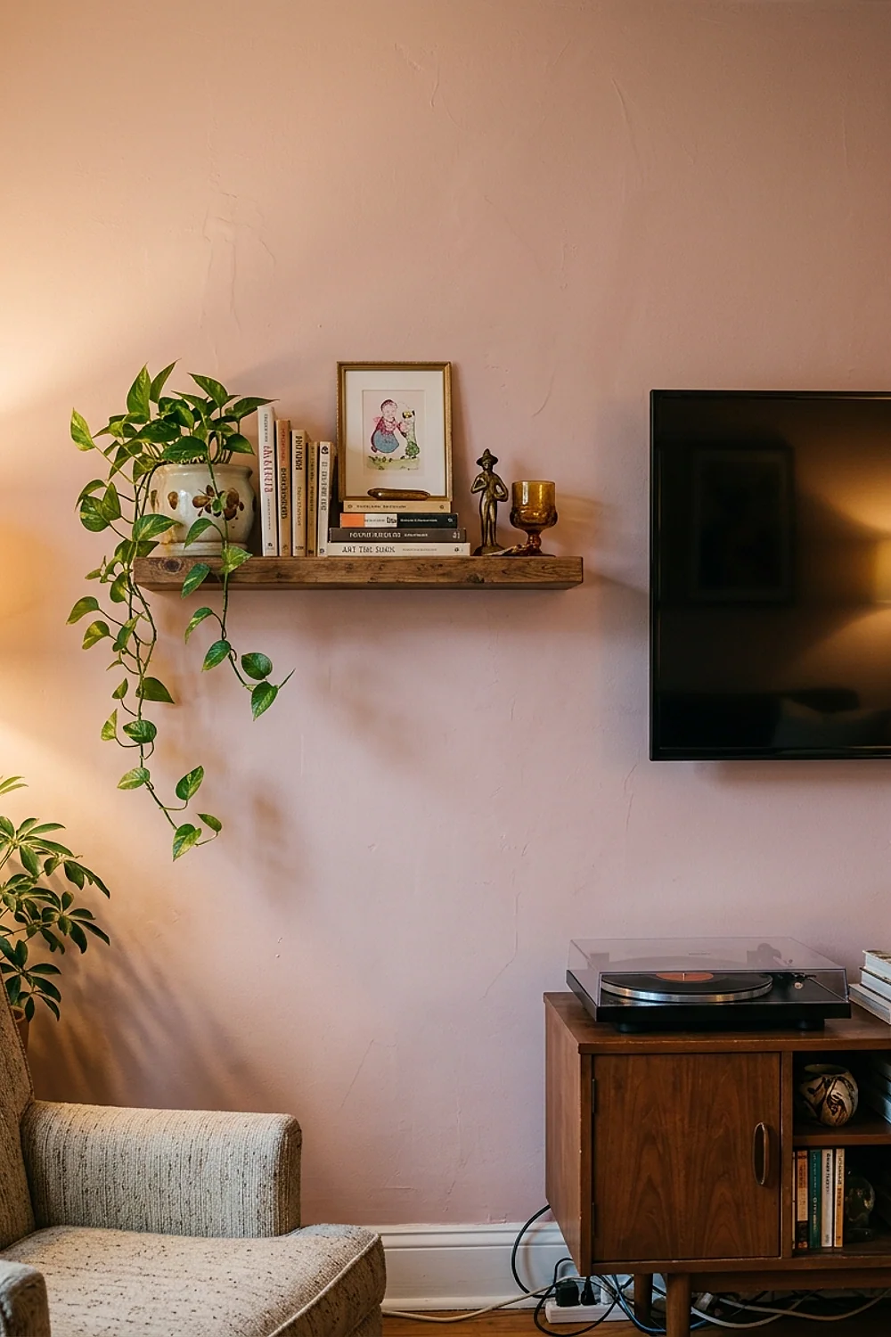 10-inch-deep shelf