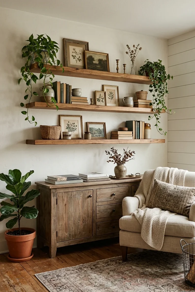 Floating Shelves Styling