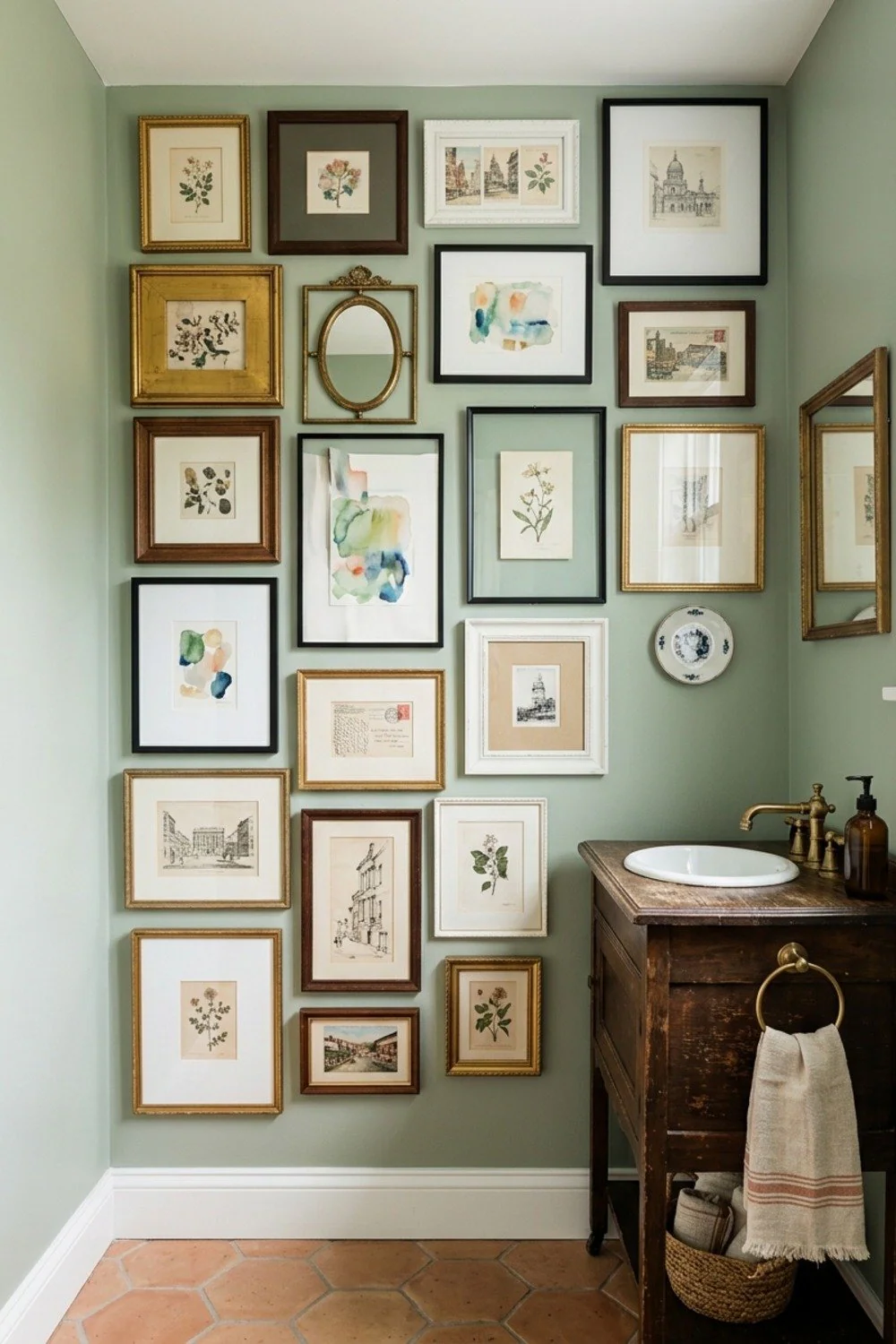 Floor-to-ceiling cluster