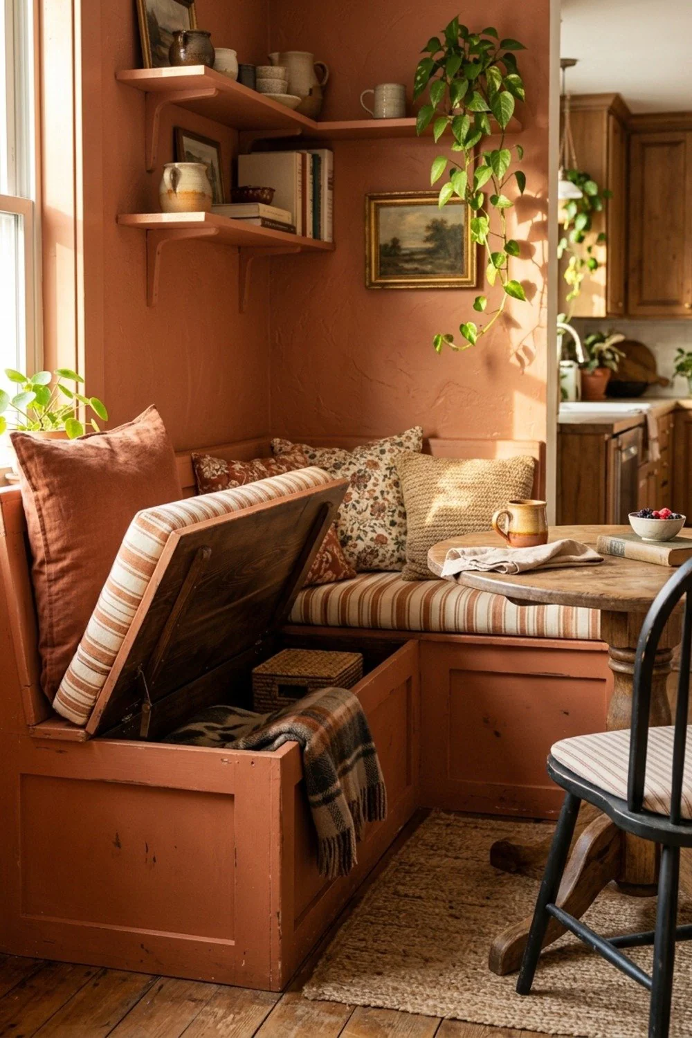 Breakfast nook bench