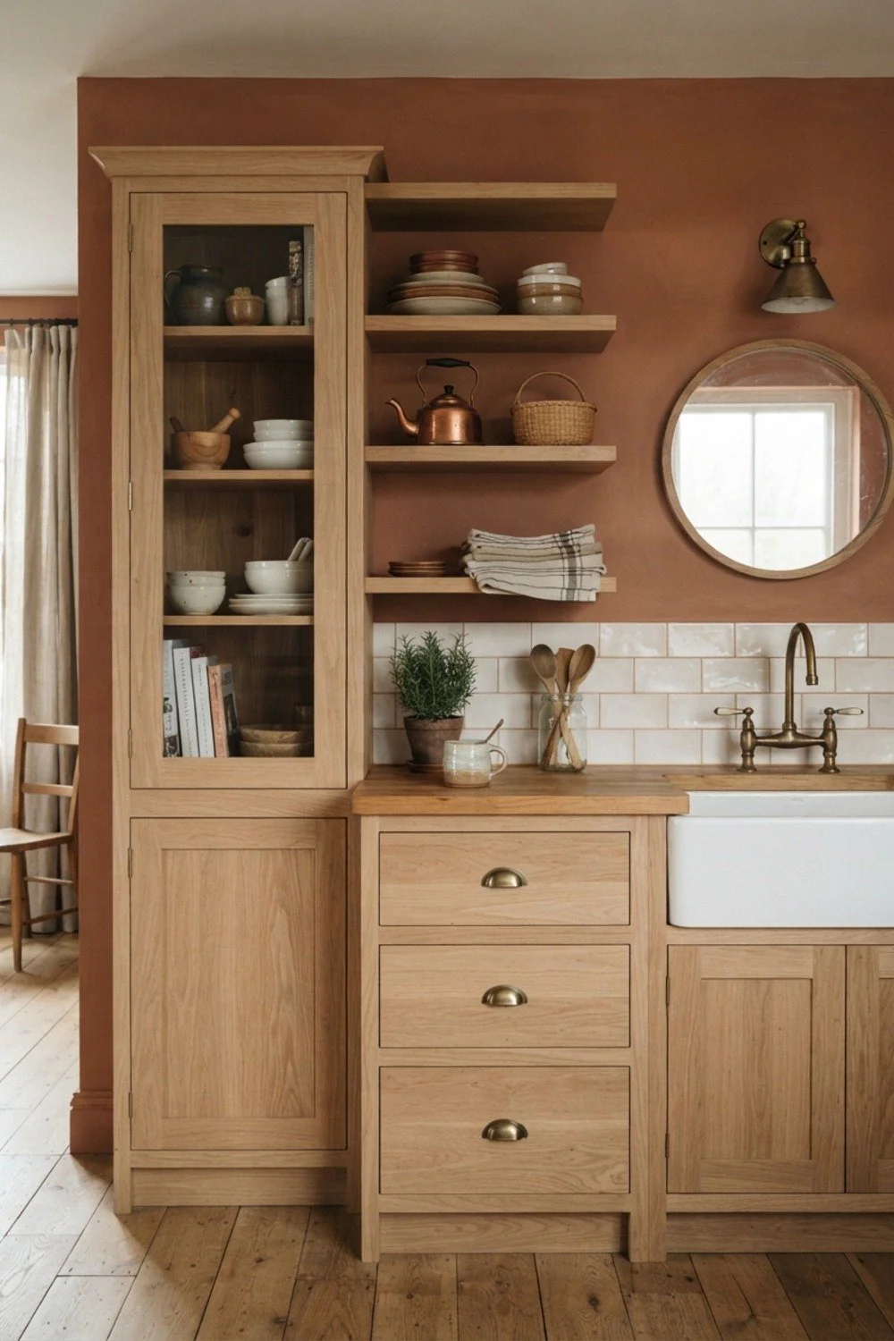 Skip the fake-distressed cabinet finish