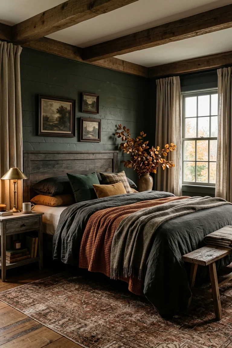 Moody Fall Bedroom Ideas
