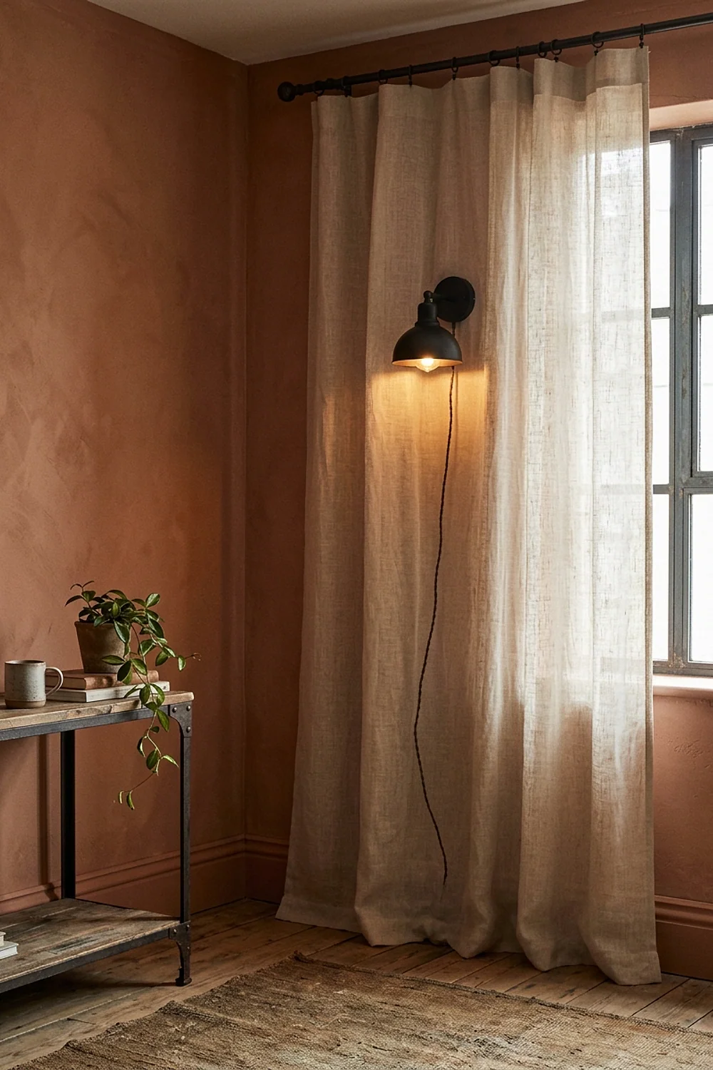 Plug-in sconce