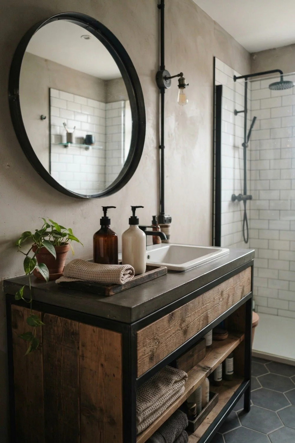 Decant soap and lotion into matching