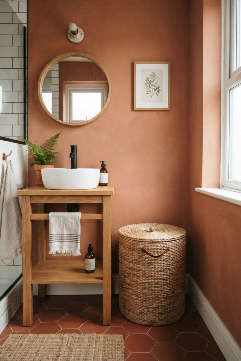 Slip a 10-inch lidded hamper