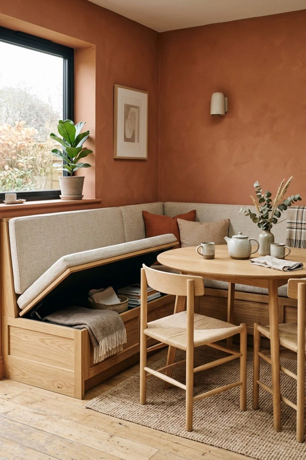 Corner banquette