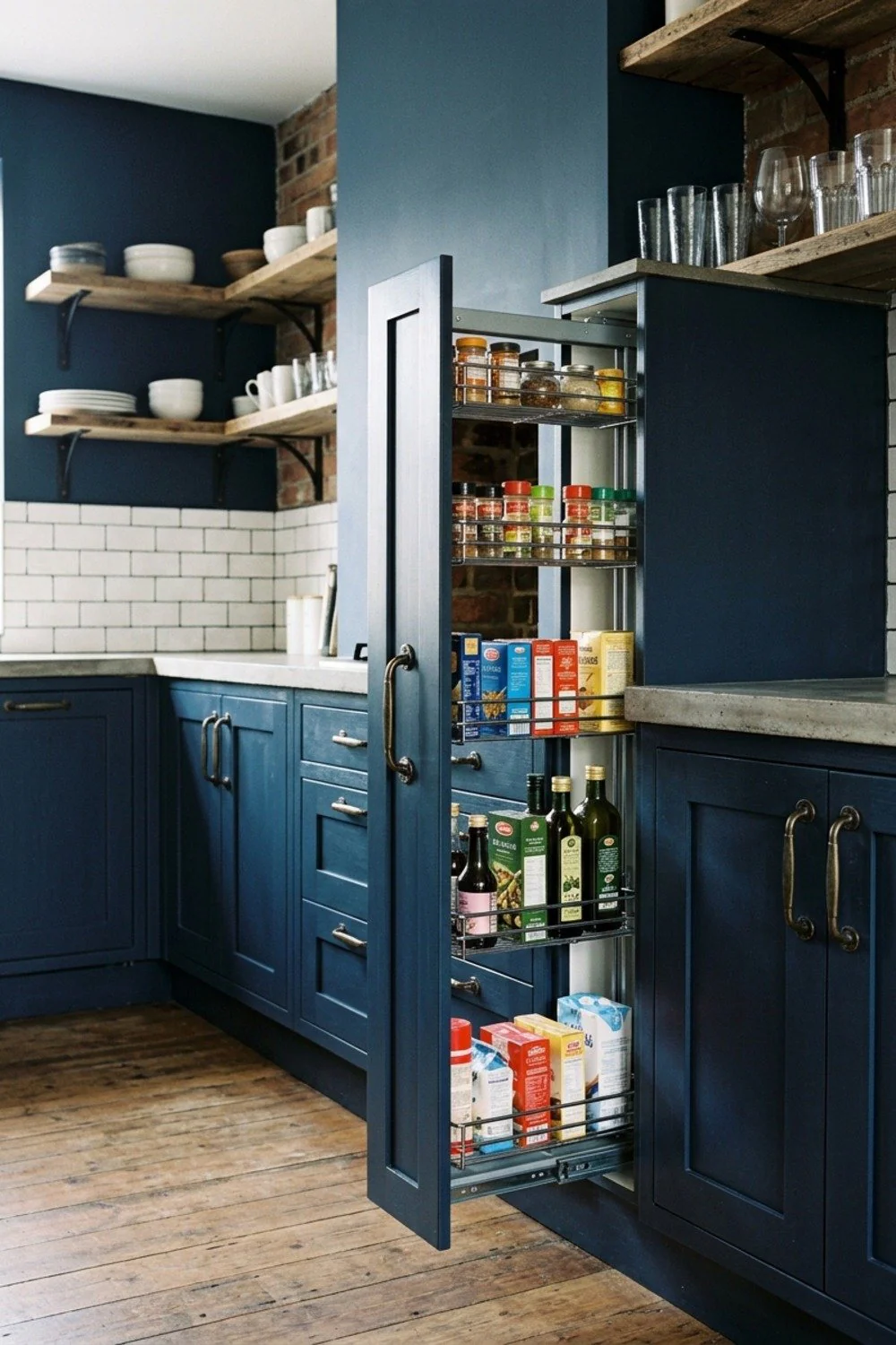 6-inch pantry pull-out