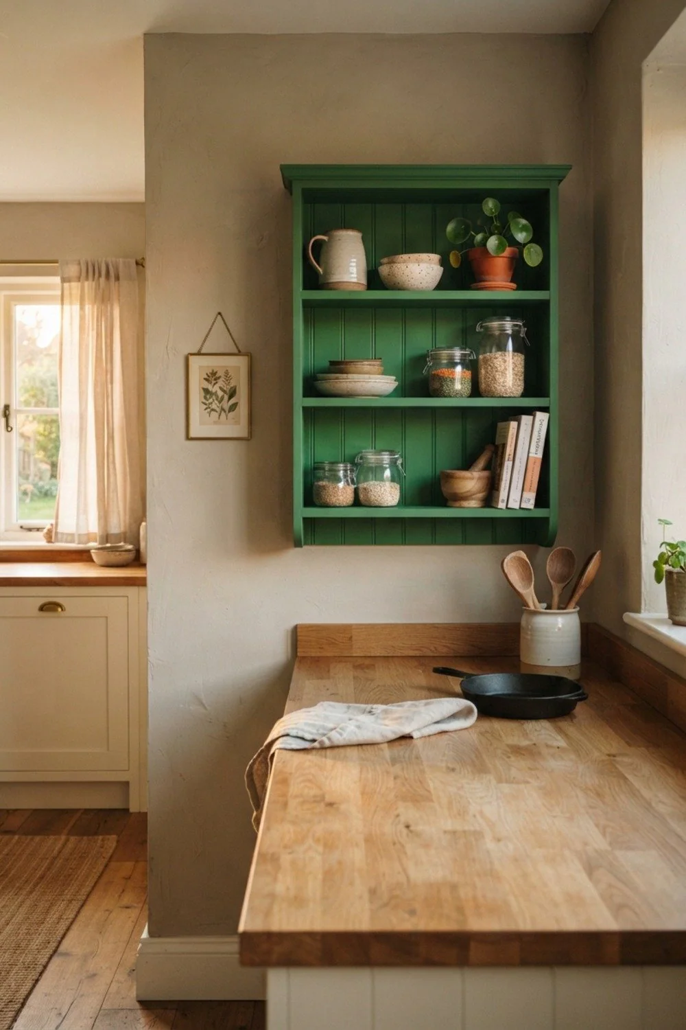 Open-shelf backs