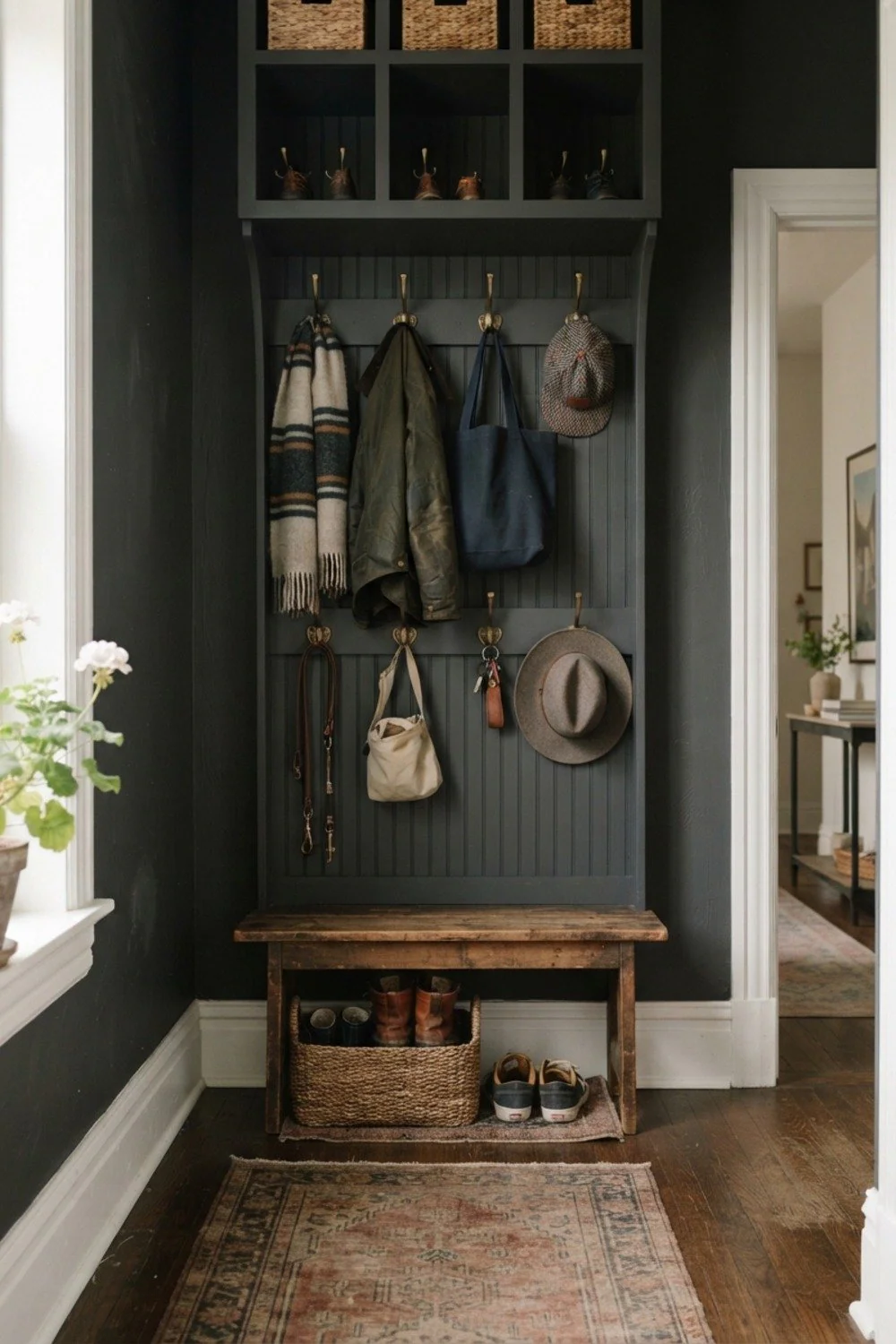 Hooks stacked