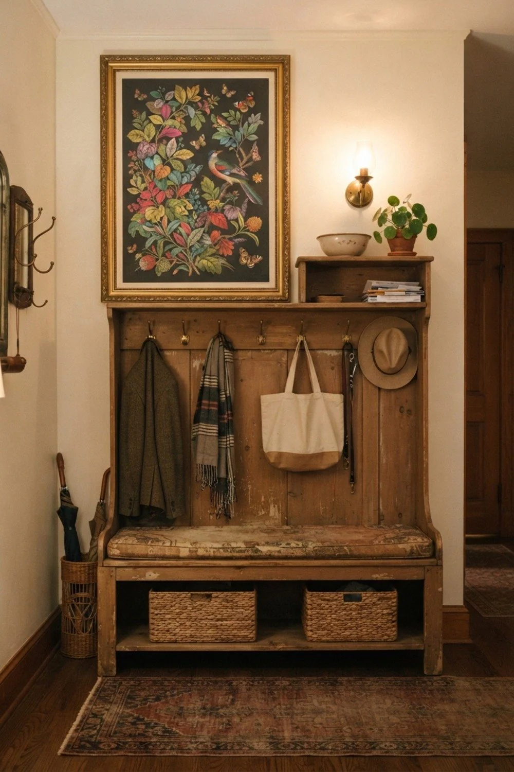 One oversized framed print