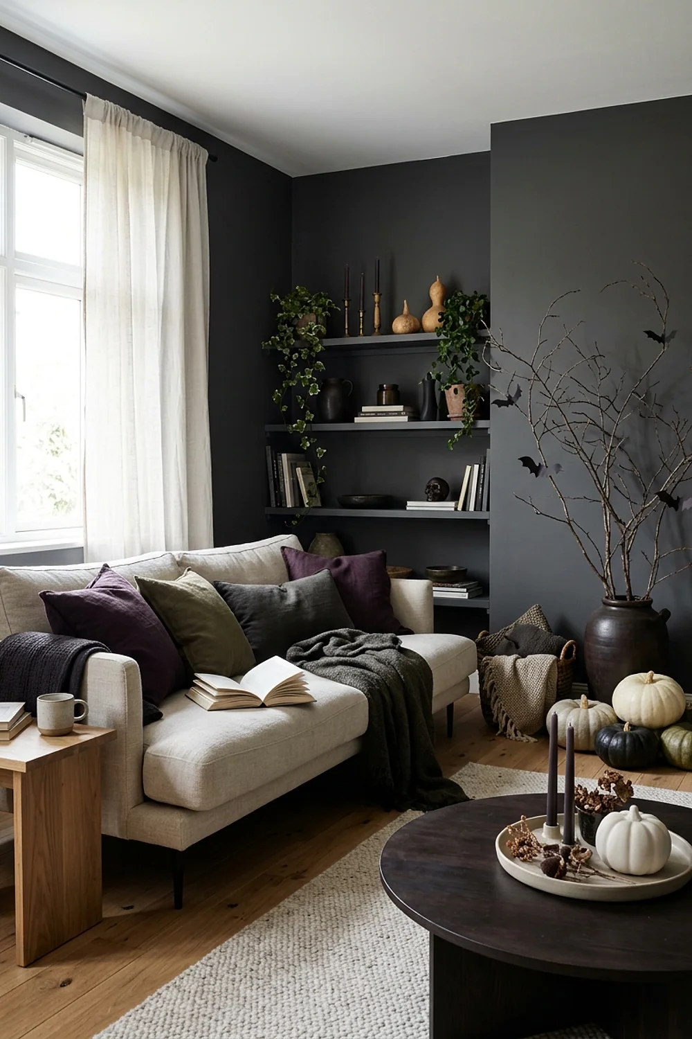 Palette of aubergine