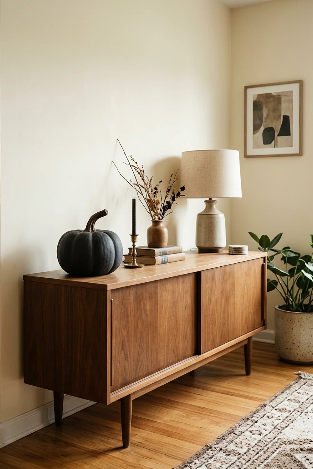 Matte ceramic pumpkins