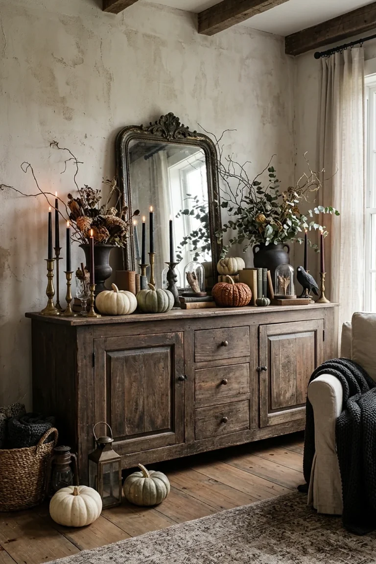 Spooky Chic Halloween Decor